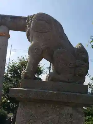 天王山神社の狛犬