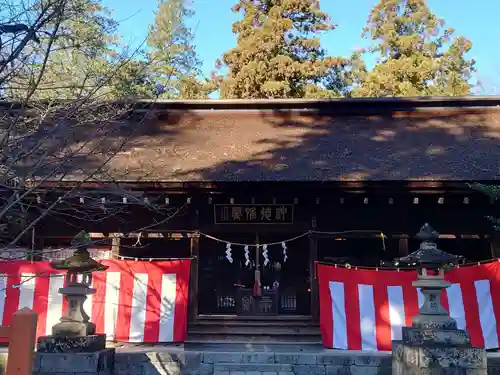 大井俣窪八幡神社の本殿・本堂