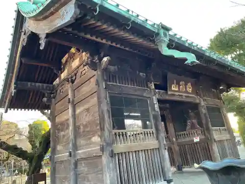 祐天寺の山門・神門