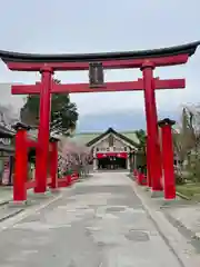 善知鳥神社の鳥居