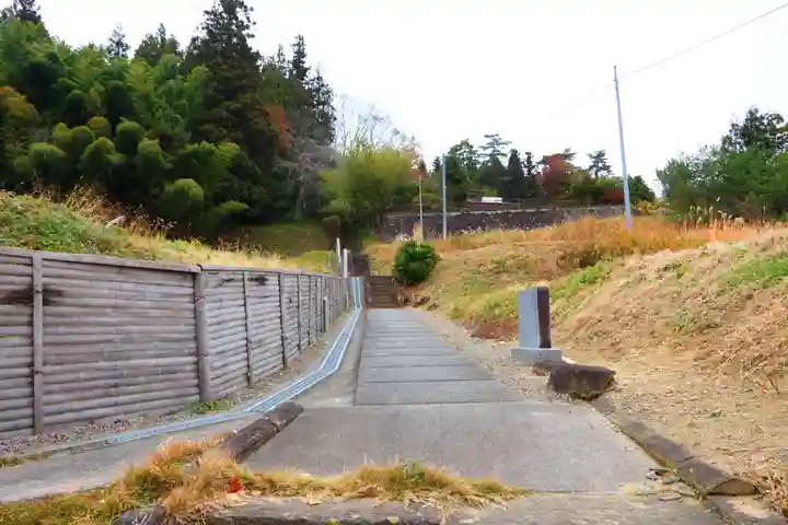 大六天麻王神社の景色