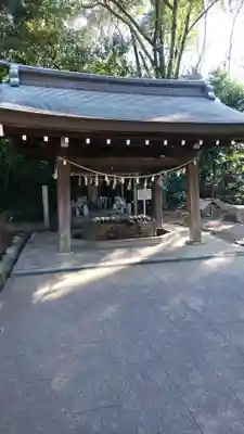 愛知縣護國神社の手水舎