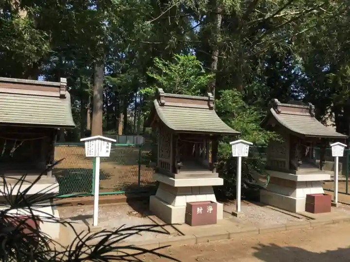 足立神社の末社・摂社