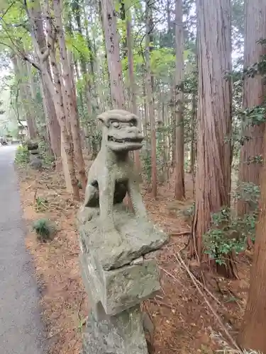 釜山神社の狛犬