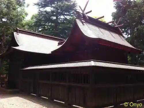 氷川女體神社の本殿