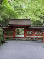 貴船神社奥宮の山門・神門