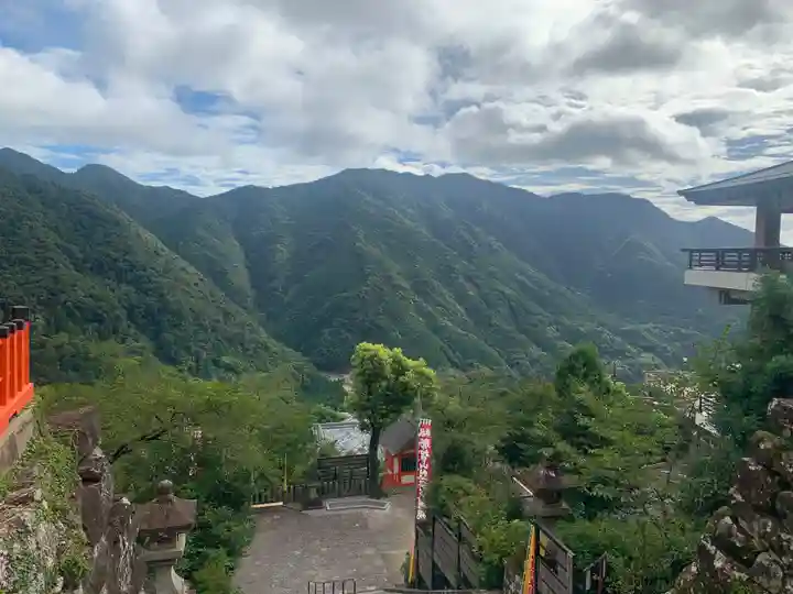 熊野那智大社の景色
