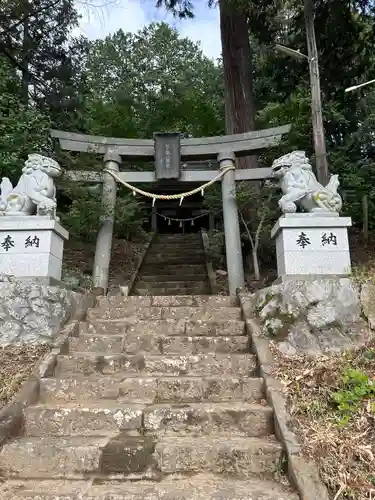 若宮八幡神社の鳥居