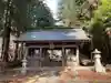 都々古別神社(馬場)の山門・神門