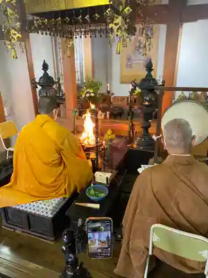 普門寺(切り絵御朱印発祥の寺)のお祭り