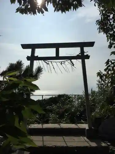 洲崎神社の鳥居