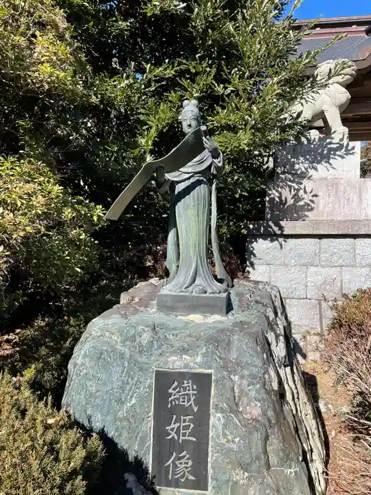 常陸二ノ宮 静神社の像