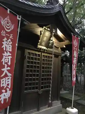 西久保八幡神社の本殿・本堂