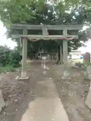 勝呂神社の鳥居