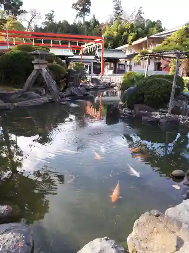 竹駒神社の庭園