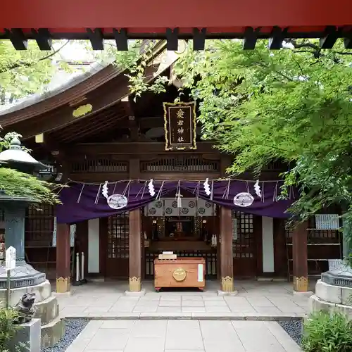 愛宕神社の本殿・本堂