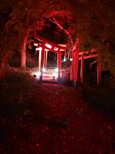 目の霊山　油山寺の鳥居