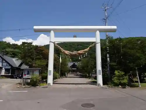 相馬妙見宮　大上川神社の鳥居