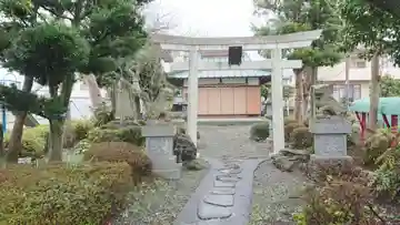花守愛鷹神社の鳥居