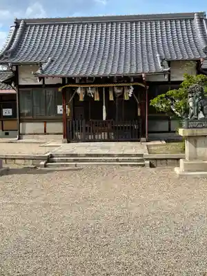 久保神社の本殿・本堂