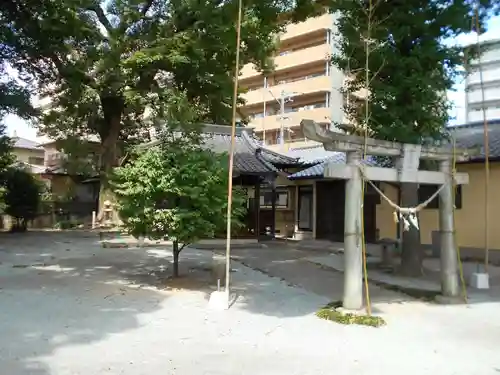 前田神社の鳥居