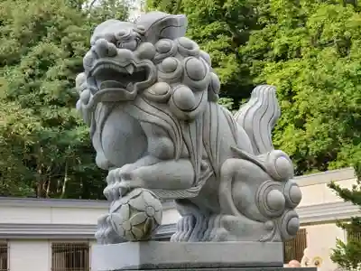 余市神社の狛犬