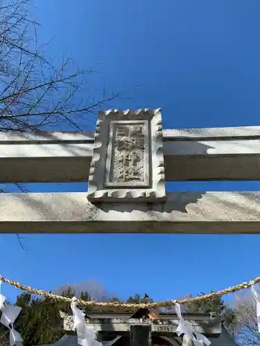 見渡神社　日枝神社の鳥居