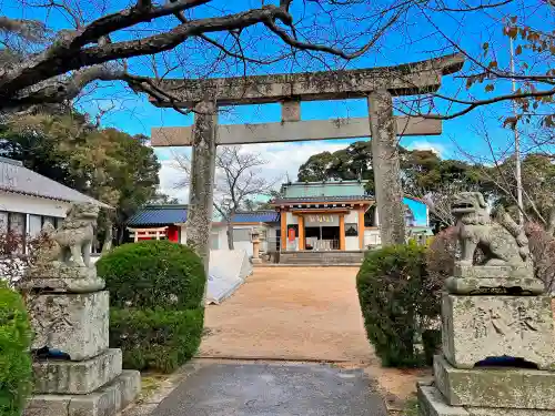 豊功神社の鳥居