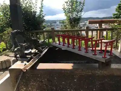 浦幌神社・乳神神社の手水舎