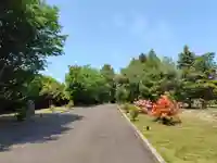 美瑛神社の庭園