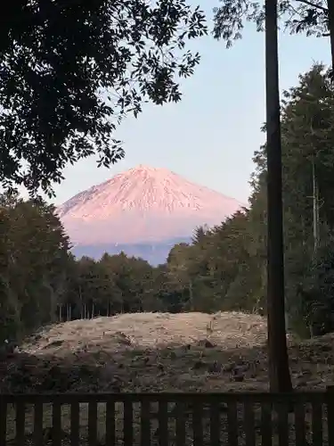 山宮浅間神社の景色