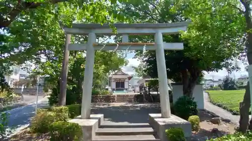 向原八幡宮の鳥居