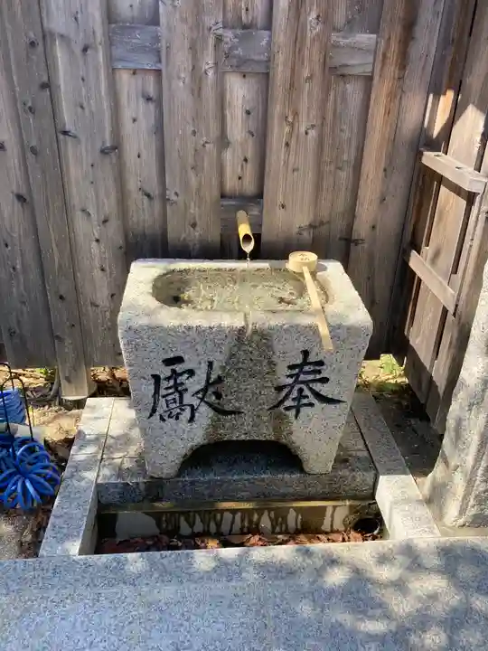 旭山神社の手水舎