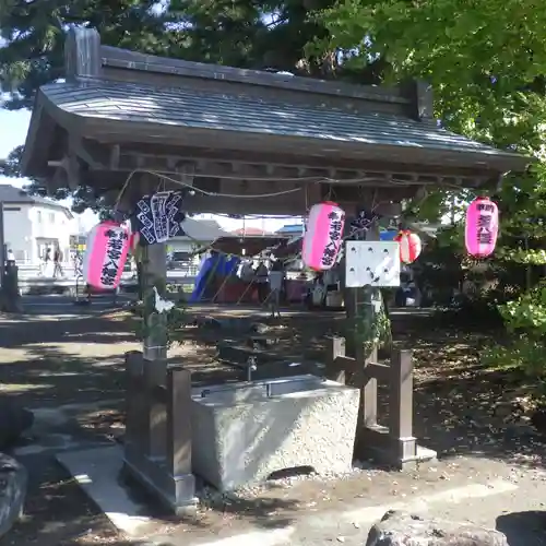 若宮八幡宮の手水