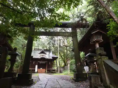 久米水天宮の鳥居