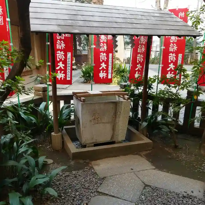 日本橋日枝神社の手水舎