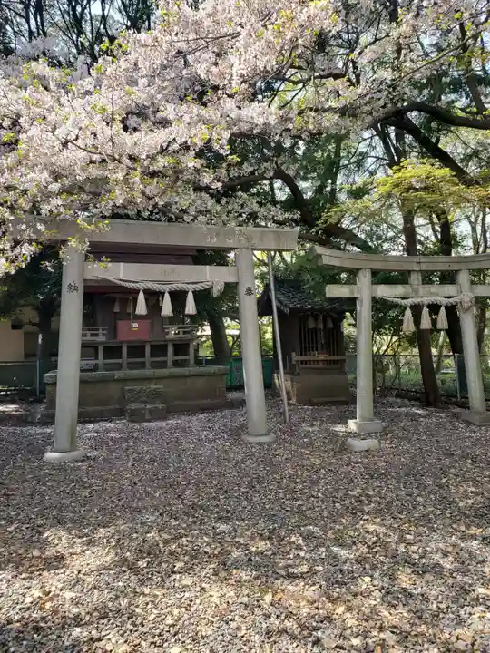 下清水八幡神社の末社・摂社