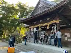 川田八幡神社の本殿