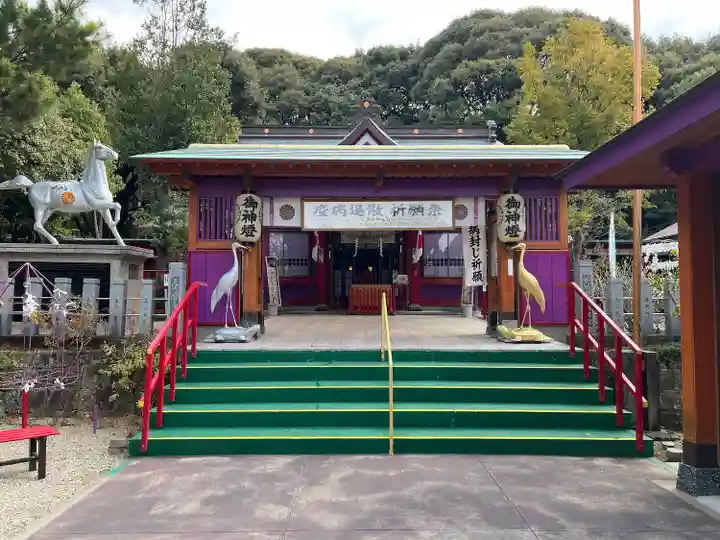 加紫久利神社の本殿・本堂