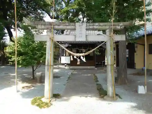 前田神社の鳥居