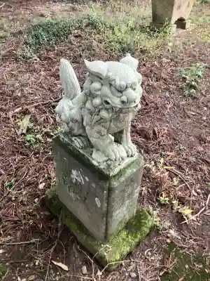 亀和田天満宮の狛犬