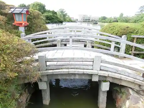 長岡天満宮の庭園