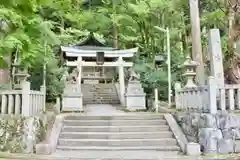 中川八幡宮社の鳥居