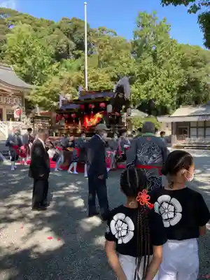 公智神社のお祭り