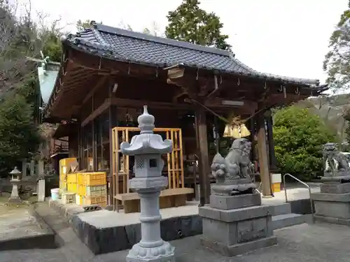 河内阿蘇神社の本殿・本堂