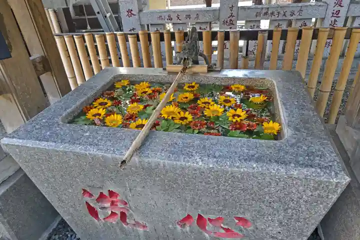 高円寺氷川神社の手水舎