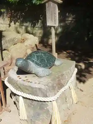 酒列磯前神社の狛犬