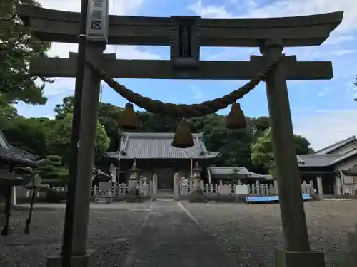 幡頭神社の鳥居