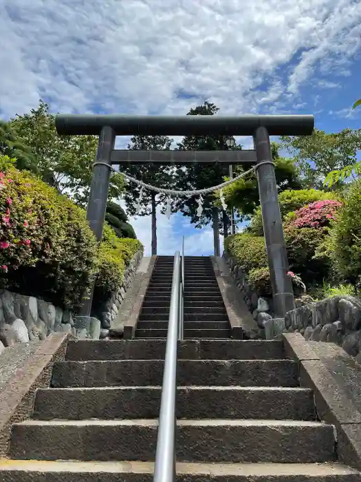 杉山神社の鳥居