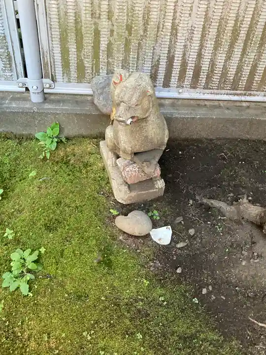 羽衣町厳島神社(関内厳島神社・横浜弁天)の狛犬
